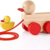 Pull Toy Wooden Duck Pull Along Toddler Toy for Girl Boy Age 1 Year Old Baby Learning Toy for Beginner Walkers (Copy)